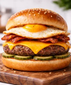 hamburguesa-americana-huevo-tocino-cheddar-cocina-laun