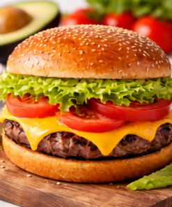 Alternative view of Hamburguesa Clásica