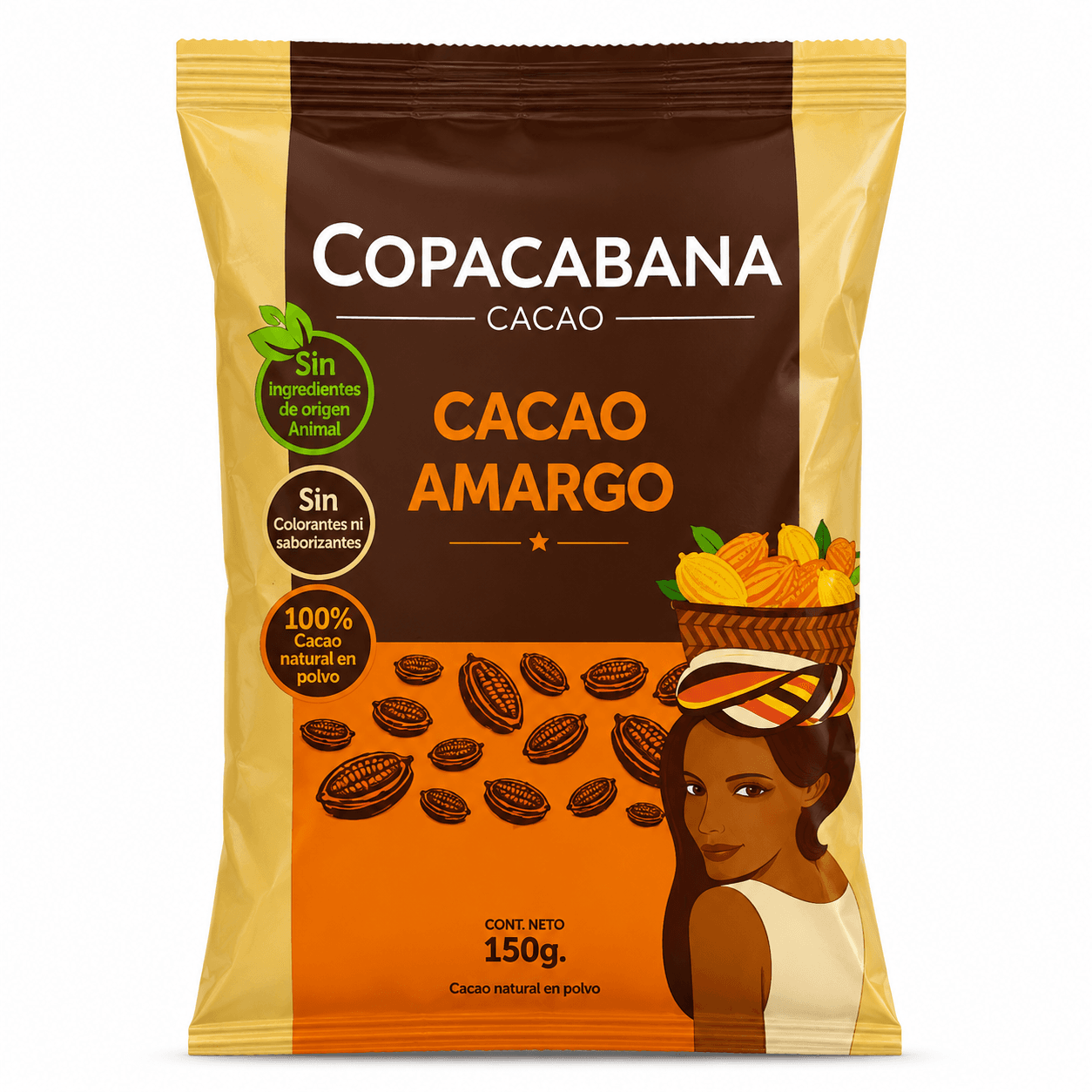 Cacao natural en polvo 150g