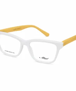 Lentes marco amarillo blanco