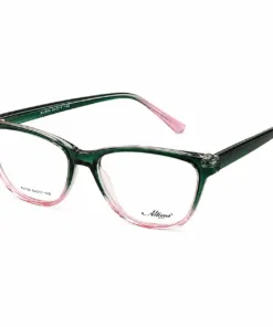 Lente marco oscuro transparente