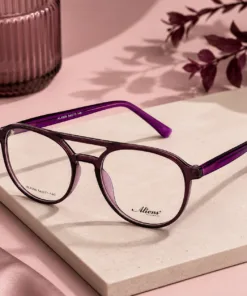Alternative view of Lentes marco morado