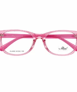 Lente marco rosa