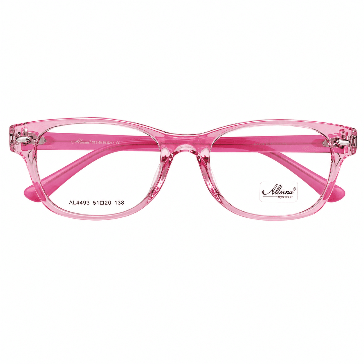 Lente marco rosa